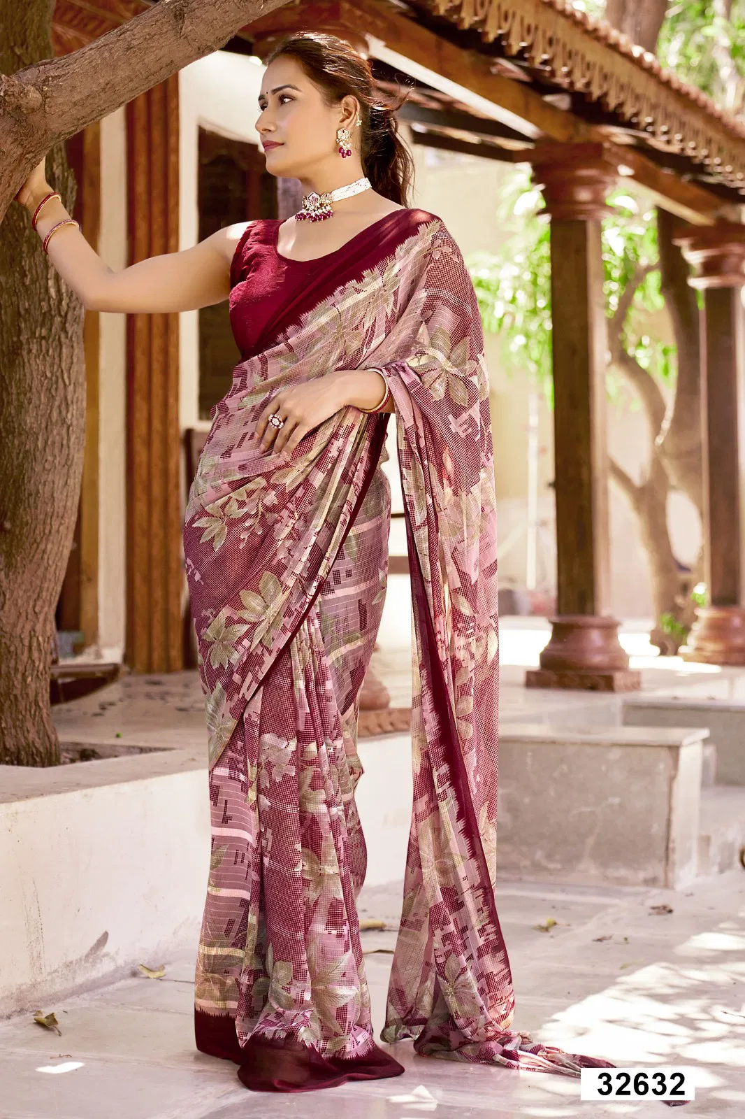 Viratika By Vallabhi Georgette Printed Saree Wholesale Price In Surat